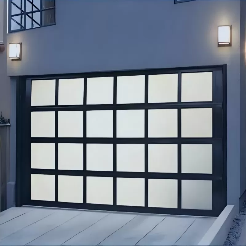 Ultra-Narrow Framed Aluminum Alloy Glass Door